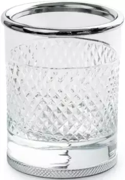 Стакан для зубных щеток Boheme Aura 10252-CR настольный, хром