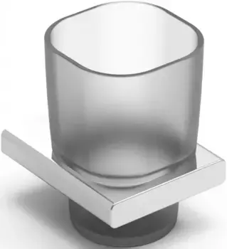 Стакан для зубных щеток Koin Nex NEX400 настенный, хром