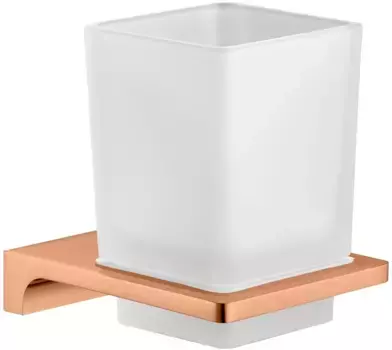 Стакан для зубных щеток Rav Slezak Nil NLA0201ZRK настенный, розовое золото матовый