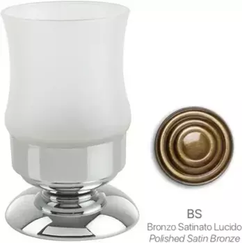 Стакан для зубных щеток Stil Haus Elite EL10AP(25) настольный, бронза