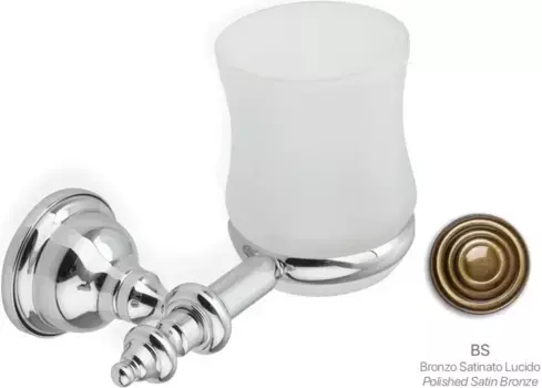 Стакан для зубных щеток Stil Haus Elite EL10(25) настенный, бронза