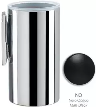 Стакан для зубных щеток Stil Haus Hashi HS10M(23) настенный, черный матовый