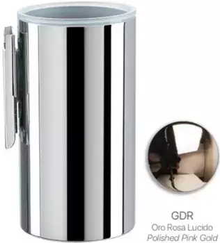 Стакан для зубных щеток Stil Haus Hashi HS10M(17) настенный, розовое золото