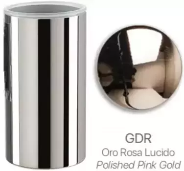 Стакан для зубных щеток Stil Haus Hashi HS10AP(17) настольный, розовое золото