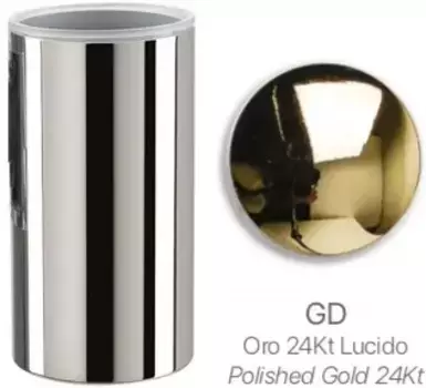 Стакан для зубных щеток Stil Haus Hashi HS10AP(16) настольный, золотой