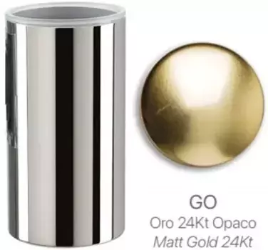 Стакан для зубных щеток Stil Haus Hashi HS10AP(18) настольный, золотой матовый