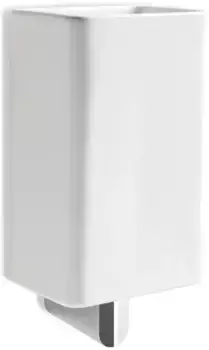 Стакан для зубных щеток Stil Haus Living LV10(08) настенный, хром/белый