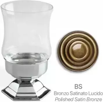 Стакан для зубных щеток Stil Haus Marte MA10AP(25) настольный, бронза