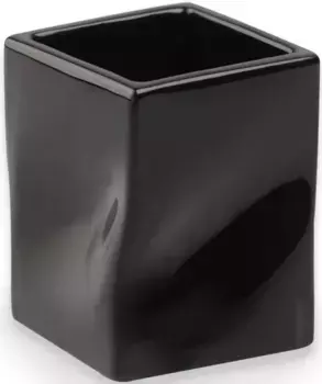Стакан для зубных щеток Stil Haus Prisma 793(NE) настольный, черный