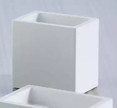 Стакан для зубных щеток Stil Haus Rettangolo 1202(BI) настольный, белый