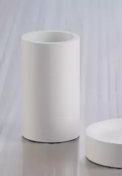 Стакан для зубных щеток Stil Haus Tondo 1205(BI) настольный, белый