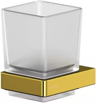 Стакан для зубных щеток Whitecross Cubo CU2430GL настенный, золотой