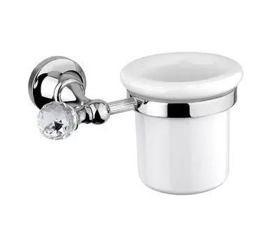 Стакан подвесной хром, swarovski Cezares Olimp OLIMP-TUM-01-Sw