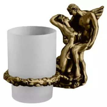 Стакан с держателем бронза Art&amp;Max Romantic AM-0814-B