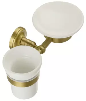 Стакан с мыльницей Migliore Mirella ML.MRL-M066.BR