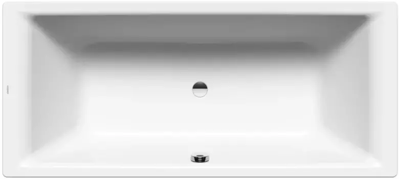 Стальная ванна 180x80 см Kaldewei Puro Duo 664 с покрытием Easy-Clean