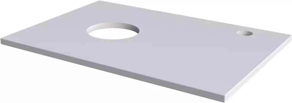 Столешница 67 см белый матовый Grossman Флай 507001