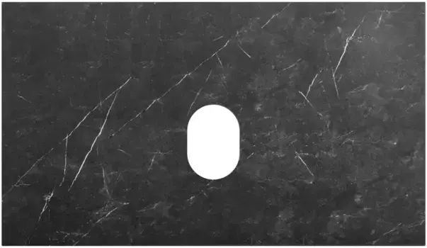 Столешница 80 см Marmo Nero Opaco Belbagno KEP-80-MNO-W0