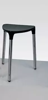 Стульчик Colombo Design Black&amp;White Poker B9988.EPN