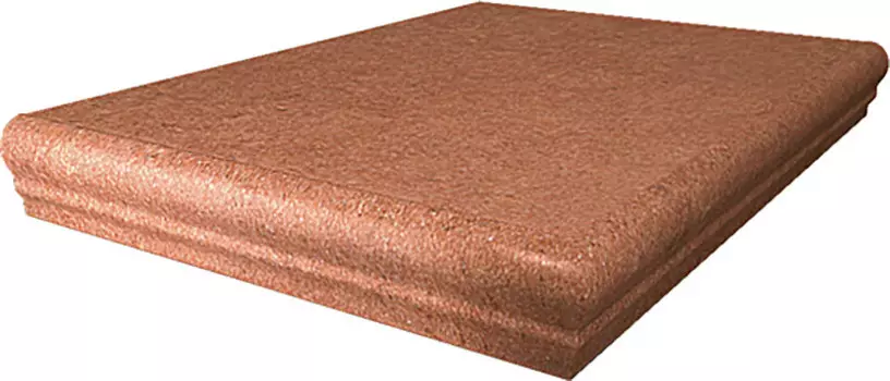 Керамогранит Kerama Marazzi Ступень угловая Аллея кирпичный 30x30 SG906800N\GR\AN.