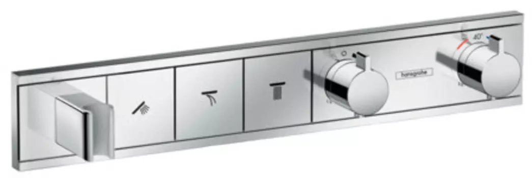 Термостат для 3 потребителей Hansgrohe RainSelect 15356000