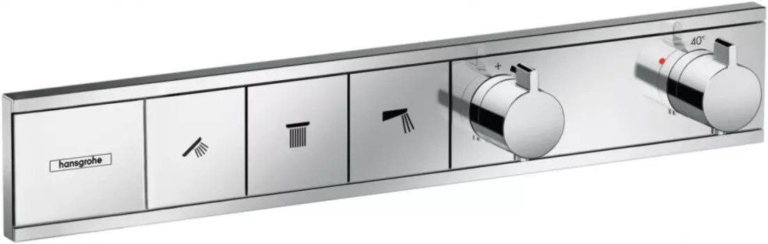 Термостат для 3 потребителей Hansgrohe RainSelect 15381000