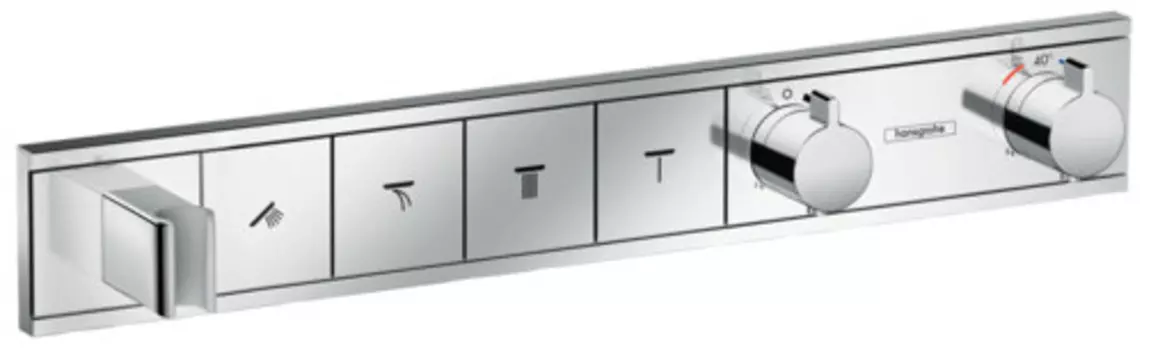 Термостат для 4 потребителей Hansgrohe RainSelect 15357000