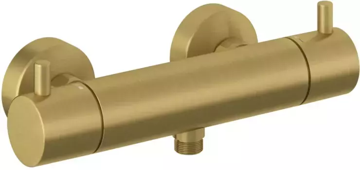 Термостат для душа Kludi Bozz 35203N038 золотой матовый