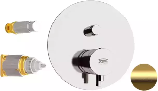 Термостат для ванны Remer Elegance NT09KBBG