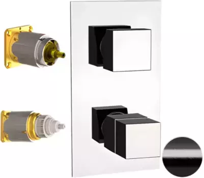 Термостат для ванны Remer Qubika QT92KBCFP