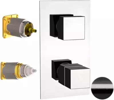 Термостат для ванны Remer Qubika QT93KBCFP