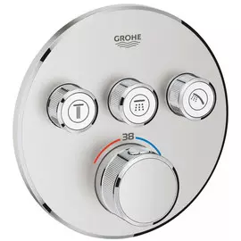 Термостат для встраиваемого монтажа на 3 выхода Grohe Grohtherm SmartControl 29121DC0