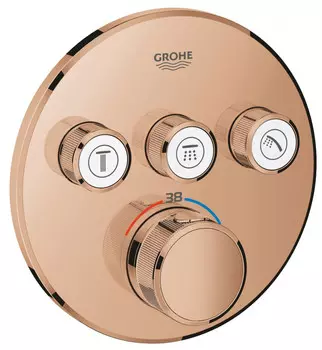 Термостат для встраиваемого монтажа на 3 выхода Grohe Grohtherm SmartControl 29121DA0