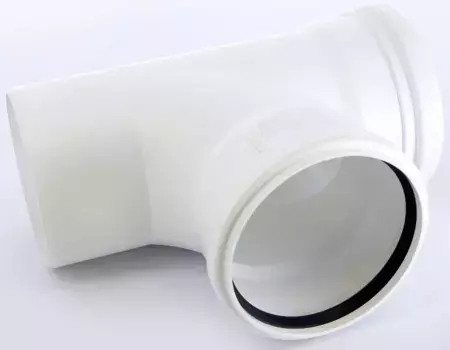 Тройник 110 х 110 х 87° Rehau Raupiano Plus 11230051001