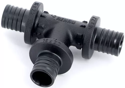 Тройник надвижной 16 Rehau Rautitan 11600311001