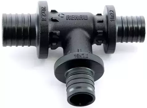 Тройник надвижной 20 х 16 х 16 Rehau Rautitan 11600811001