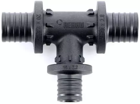 Тройник надвижной 20 х 16 х 20 Rehau Rautitan 11600611001