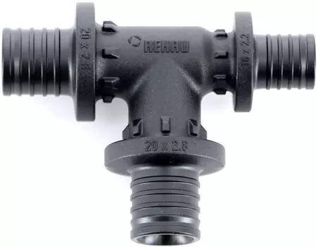 Тройник надвижной 20 х 20 х 16 Rehau Rautitan 11600711001