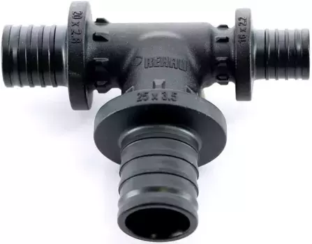 Тройник надвижной 20 х 25 х 16 Rehau Rautitan 11601031001