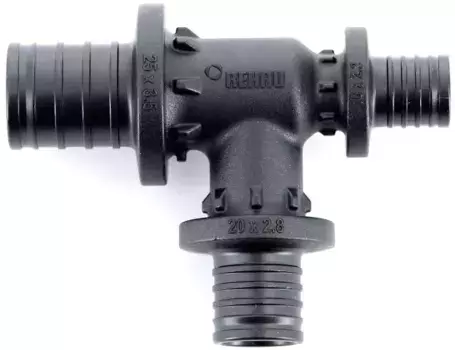 Тройник надвижной 25 х 20 х 16 Rehau Rautitan 11600841001