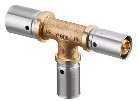 Тройник пресс 20 х 16 х 16 Oventrop 1563354