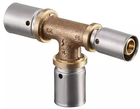 Тройник пресс 20 х 20 х 16 Oventrop 1513255