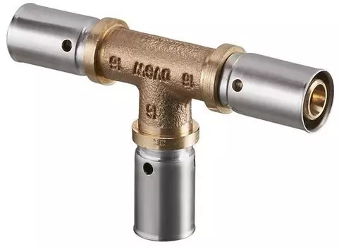 Тройник пресс 20 Oventrop 1513045