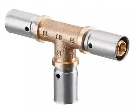 Тройник пресс 20 Oventrop 1563045