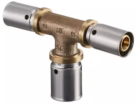 Тройник пресс 26 х 32 х 26 Oventrop 1513460