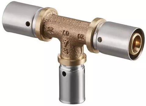 Тройник пресс 50 х 40 х 50 Oventrop 1513165