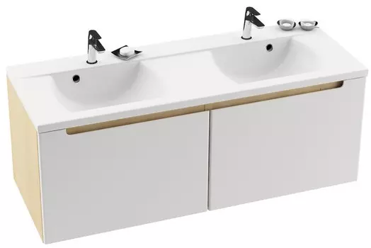 Тумба 130 см береза/белый Ravak SD Classic 1300 X000000423