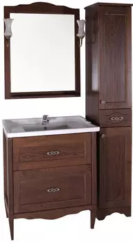 Тумба антикварный орех 59 см ASB-Woodline Римини Nuovo