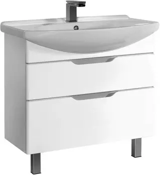 Тумба белый глянец 100 см Dreja Laguna Plus 99.0108