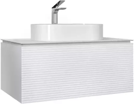 Тумба белый 100 см Jorno Stone Stn.01.100/P/W/JR